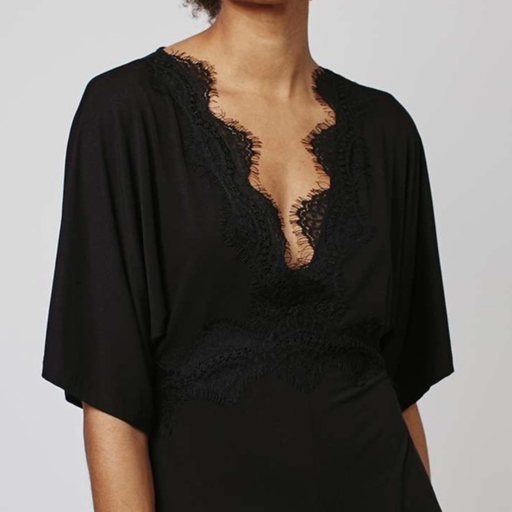 Top shop Black Lace Romper